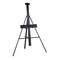 Premier 57" Black Adjustable Portable Aluminum Tripod Artist Easel For Painting